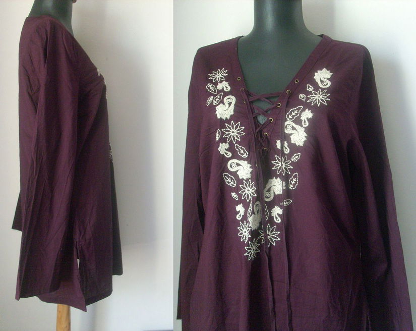 OLD NAVY BLUZA BUMBAC BRODERIE