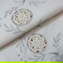 Fata de masa cu dantela si broderie
