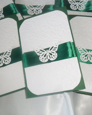 Invitatii  cu fluture