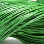 Ata din bumbac cerata, 1 mm, verde