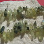 (5 bucati) Prehnit gherute aprox 12-20x3-6 mm