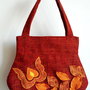 Geanta umar Red tulip- pentru comanda