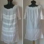 BLUZA BUMBAC SI DANTELA
