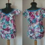 BLUZA TIP IE BUMBAC FLORAL
