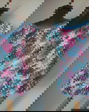 BLUZA TIP IE BUMBAC FLORAL