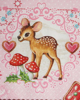 Servetele decoupage - colectie  - Bambi