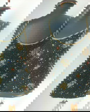 BLUZA MATASE BRODATA MANUAL CU MARGELE