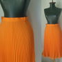 FUSTA PLISATA ORANGE