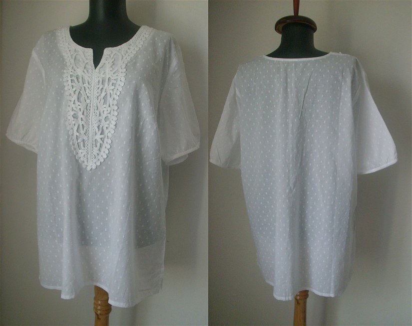 BLUZA BUMBAC BRODERIE