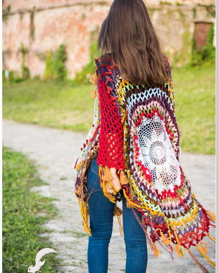 bluza de toamna  crosetata