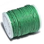 Ata din poliester cerata, rola, 1 mm, verde