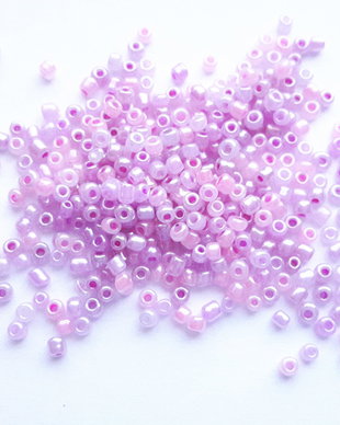 LMN222 - (50g) margele rozmov perlat 2 mm