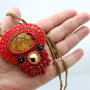 Colier coral, Colier marrin, Colier rosu