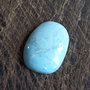 Cabochon Larimar dominican - natural, netratat, veritabil