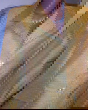 Costum matase naturala chantung