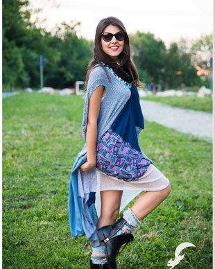 sac tricotat,crosetat,  de toamna