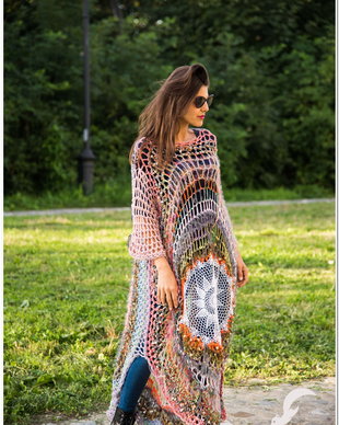 rochie boho chic , de toamna, destrabalata , franjurata