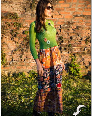 rochie boho chic de toamna
