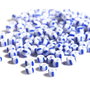 Margele sticla albastru si alb 3x3mm - 3x2mm (20buc) GSLAK 127