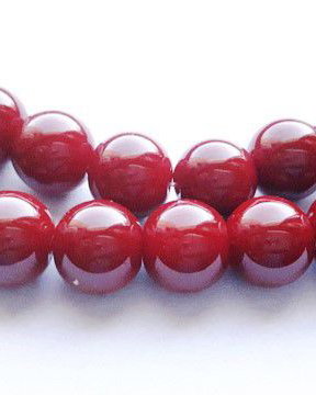 LMS1032 - margele sticla grena