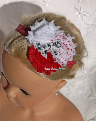 Bentita  shabby "Red&white dots"