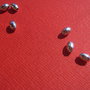 Margica bob de orez din argint 925 rodiat aprox 3x5 mm