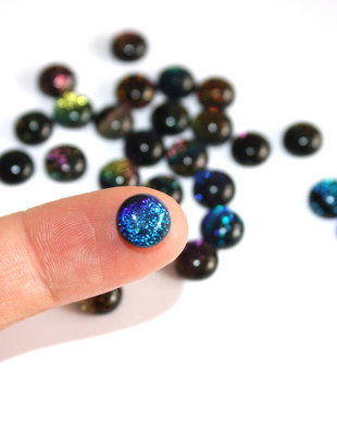 Lot cabochon sticla dichroica