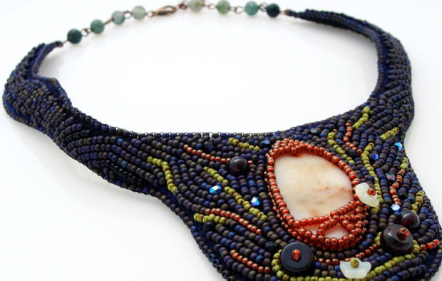 Colier Talisman Capricorn, UNICAT, Colier Opal Roz, Colier Zodiac