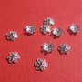 Capac filigranat din argint rodiat aprox 2.5x7 mm