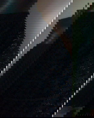 FUSTA AMPLA DANTELA NEAGRA