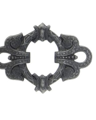 9091 - Charm / ornament / element decorativ, alama, negru semi-lucios