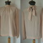 HALLUBER BLUZA MATASE NATURALA ROSE