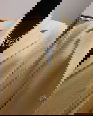 SACOU GAMA DE LUX , LINA PURA VIRGINA CU MATASE NATURALA NR 48