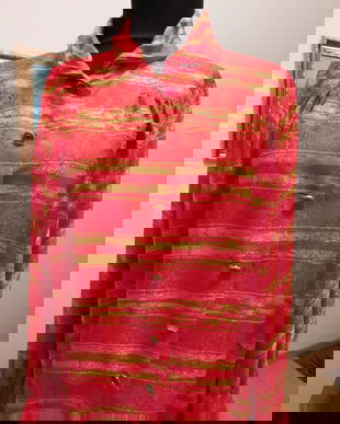 BLUZA VINTAGE MATASE NATURALA LOUIS FERAUD  SUPERBA