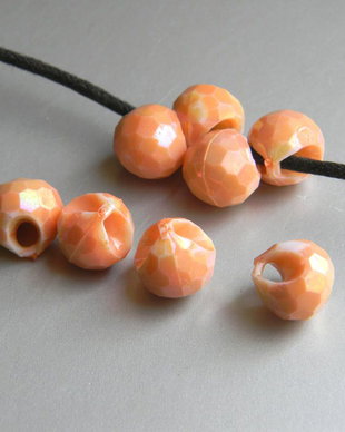 Margele plastic - 20 buc.