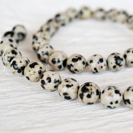 Jasper dalmatian 8,5mm Cod :  GSLAK 171