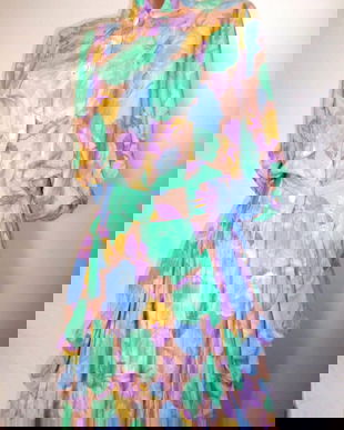 Rochie vintage, cu drapaje