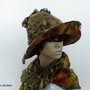 Palarie impaslita - Camuflaj de toamna - rezervat