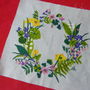 Aplicatie imprimeu floral