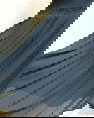 Fusta plisata neagra