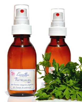 Patrunjel-Hidrolat integral,organic din patrunjel