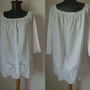 Bluza bumbac broderie sparta