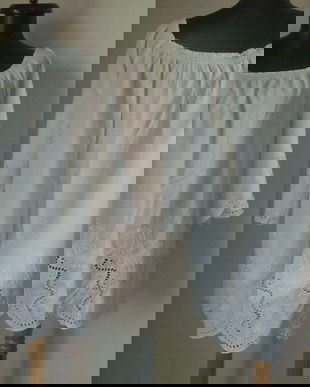 Bluza bumbac broderie sparta