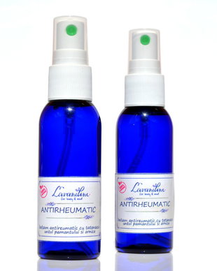 Antirehumatic-balsam antireumatic cu extract de untul pamantului,tataneasa si mesteacan dulce