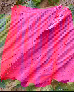 Sortulet rustic cu broderie