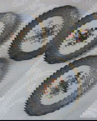 Set 3 tablouri portelan