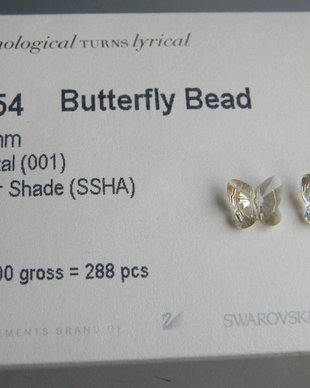 Margele Swarovski - fluture 10 mm - SSH