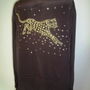 Matase naturala cu leopard