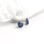 Cercei micuti cu Lapis Lazuli  - 5 mm -  Cercei Lapis cu surub  - Cercei Zen