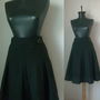 ZARA FUSTA MIDI STOFA
